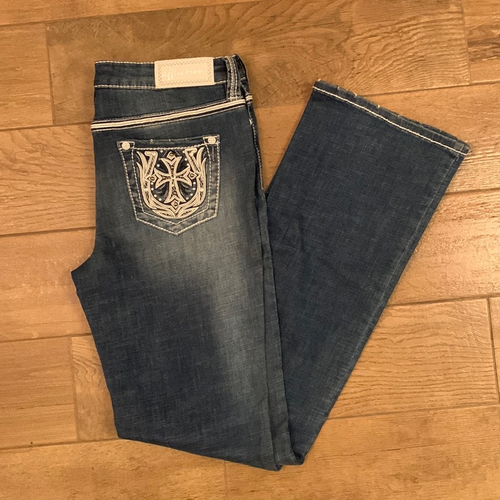 Affliction Jeans Womens 32 Jade